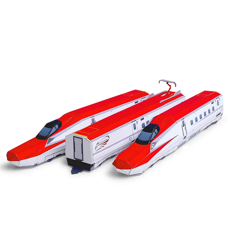 Kid Toys And Craft - Shinkansen série e6 komachi mini locomotivas