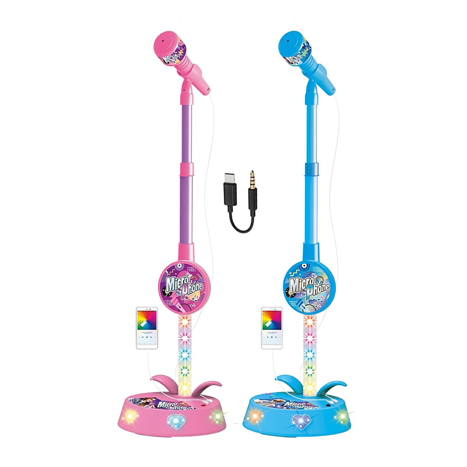 Kids Toys Kids Toys - Microfone para Crianças com Suporte, Sem