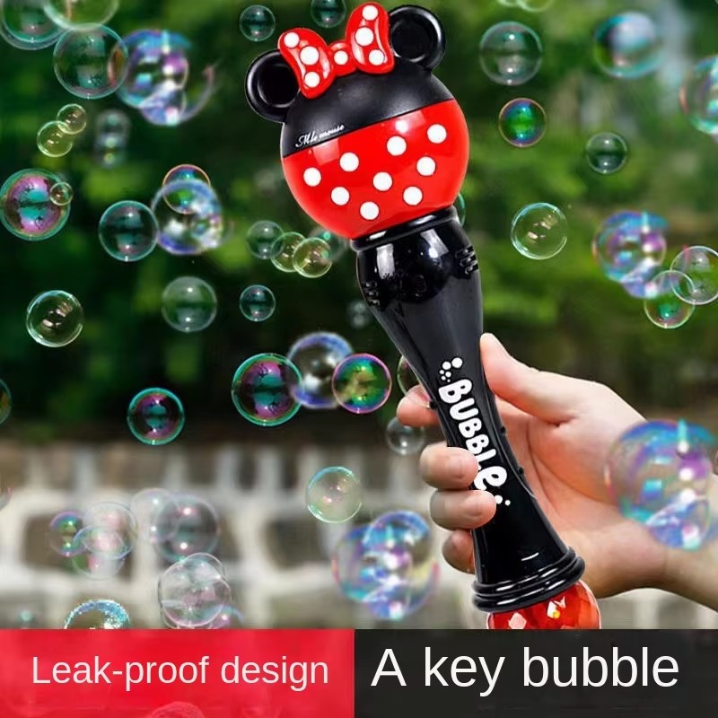 Kids Toys Idea - Máquina de Bolhas do Mickey Cartoon,