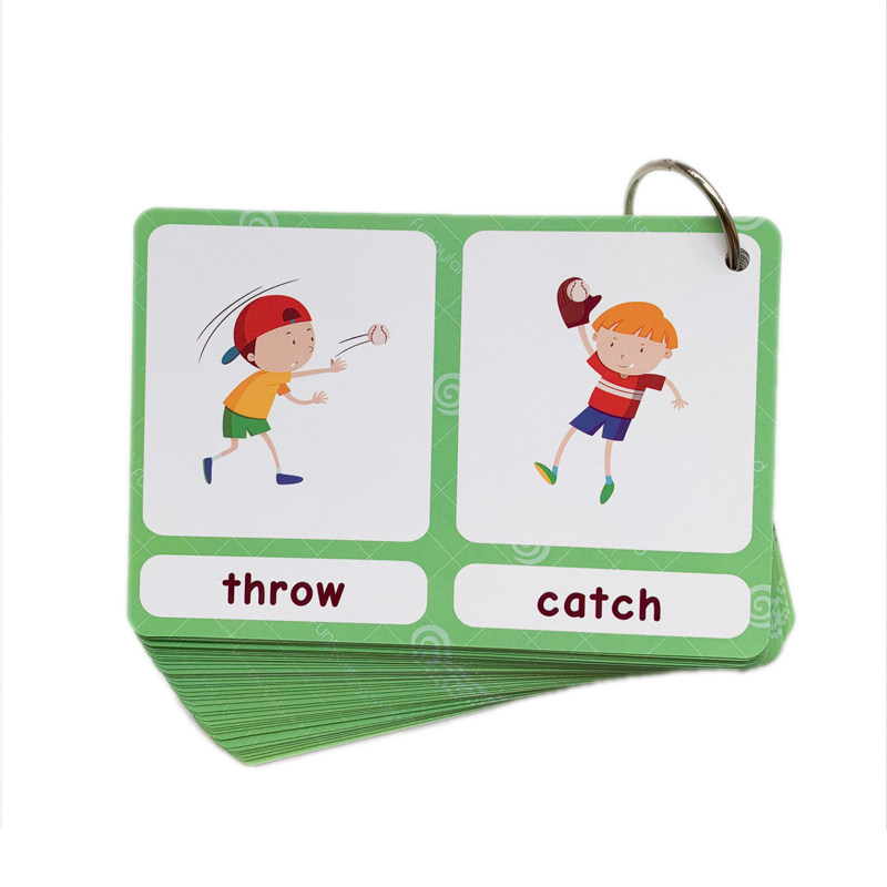 100 Cartões de Vocabulário em  - Educational Flash Card avaliação e preço