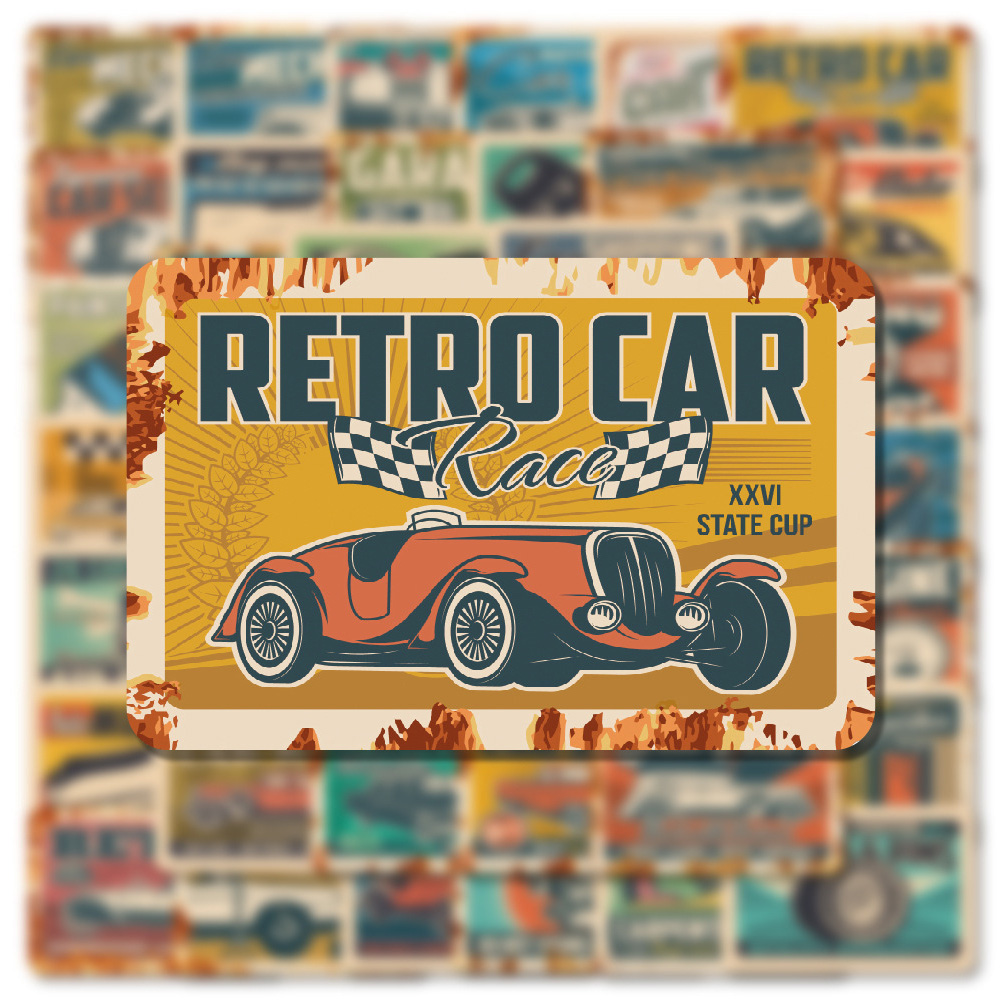 10/30/50 pçs anúncios retro ca - Kid Toys Ads avaliação e preço