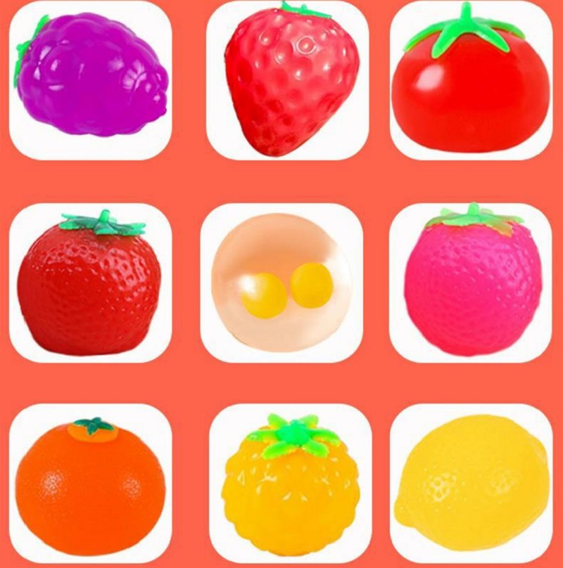 Tpr descompressão fruta ovo to - Kids Toys Play Egg avaliação e preço