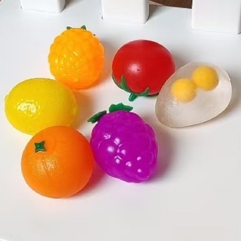 Tpr descompressão fruta ovo to - Kids Toys Play Egg avaliação e preço