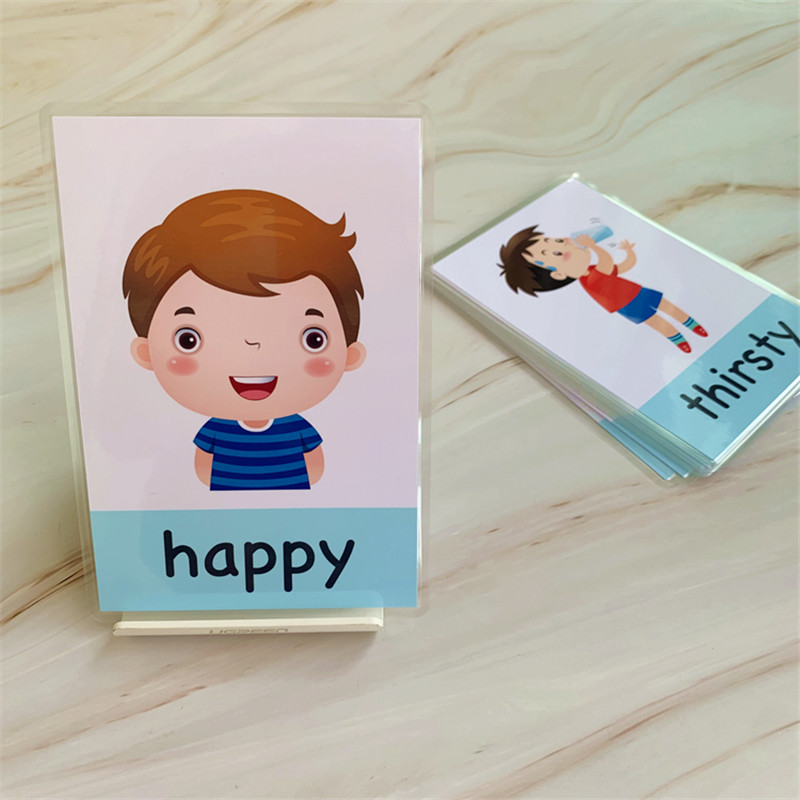 14 pçs montessori bebê inglês  - Educational Flash Card avaliação e preço