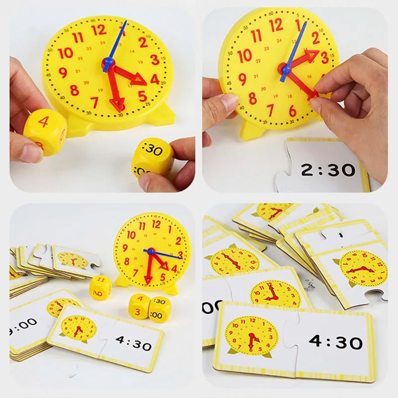 Relógio Montessori para Crianç - Kid Toys Ads avaliação e preço