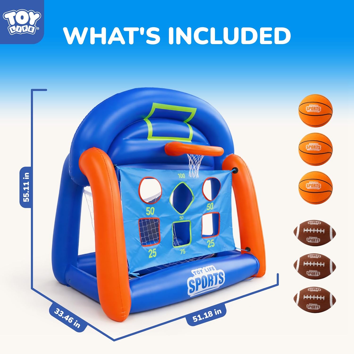 Jogos Infláveis de Piscina Mul - Kids Toys Kids Toys avaliação e preço