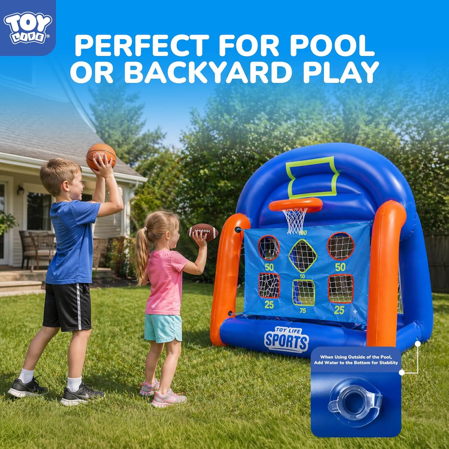 Jogos Infláveis de Piscina Mul - Kids Toys Kids Toys avaliação e preço