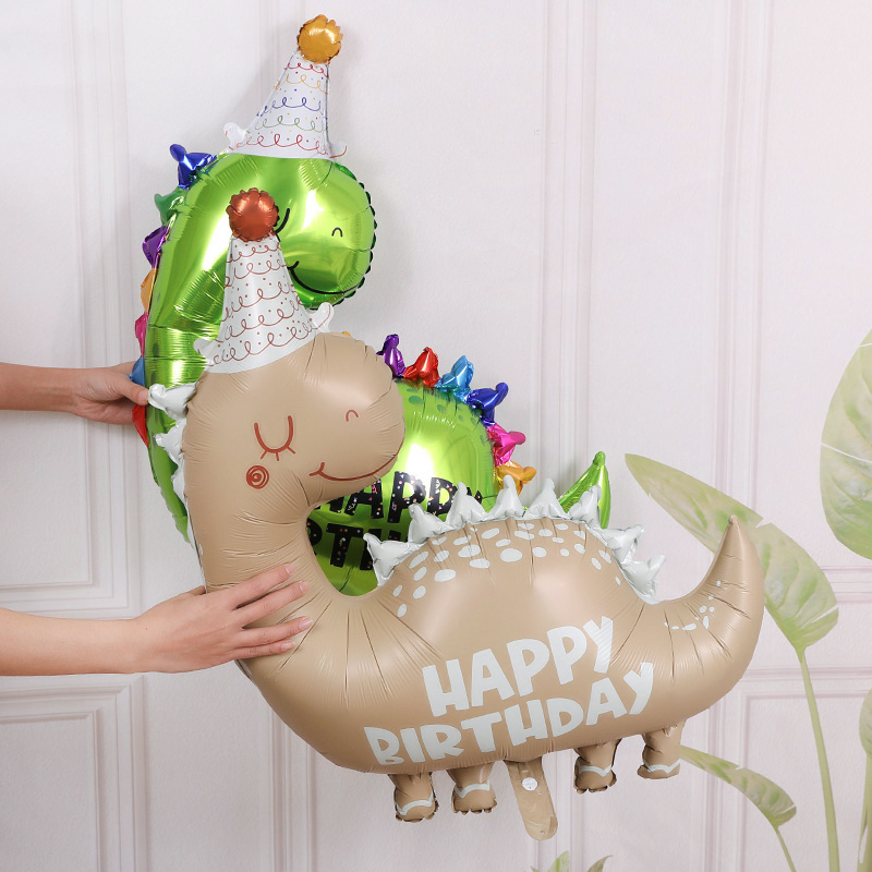 Dinossauro filme de alumínio b - Toys Background For Kids avaliação e preço