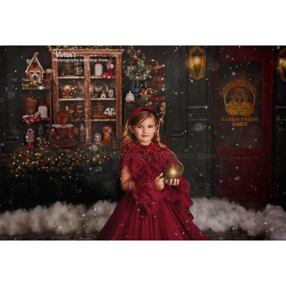 Loja de pão de gengibre natal  - Toys Background For Kids avaliação e preço