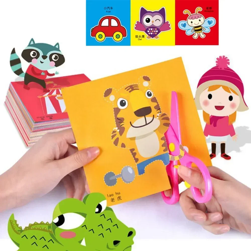 48 pçs crianças artesanal pape - Kid Toys And Craft avaliação e preço