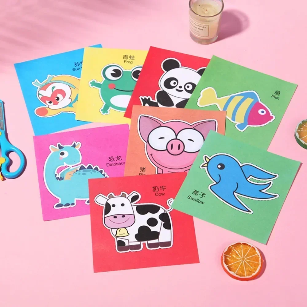48 pçs crianças artesanal pape - Kid Toys And Craft avaliação e preço