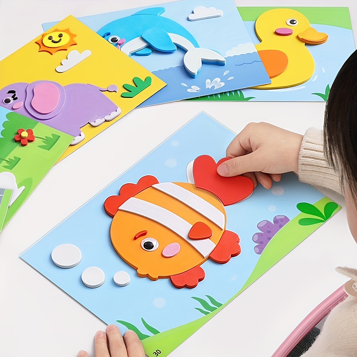 Adesivos 3D para Crianças, Des - Kid Toys And Craft avaliação e preço