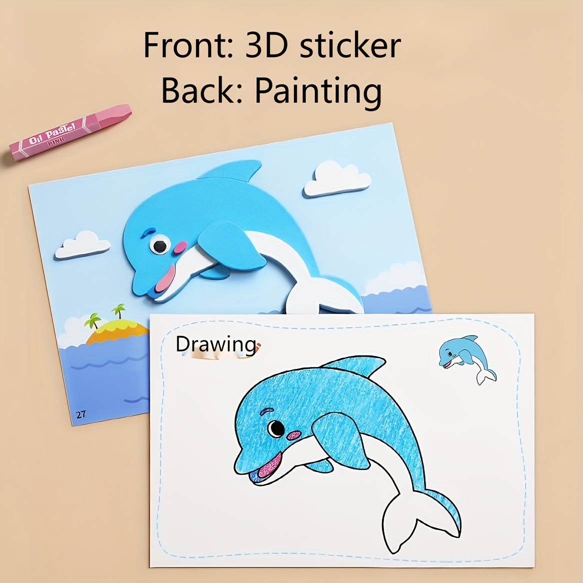 Adesivos 3D para Crianças, Des - Kid Toys And Craft avaliação e preço