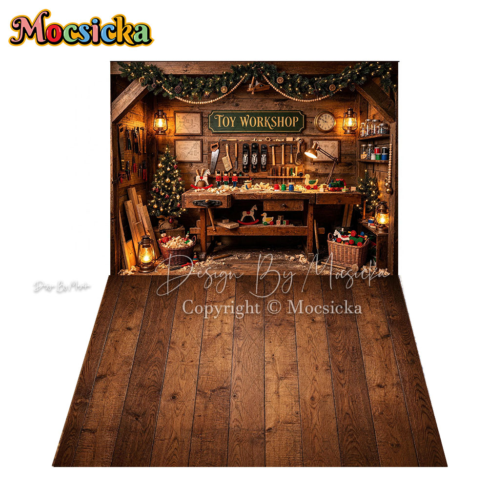 Mocsicka Cenário de Natal para - Toys Background For Kids avaliação e preço
