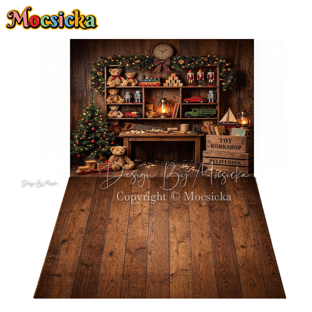 Mocsicka Cenário de Natal para - Toys Background For Kids avaliação e preço